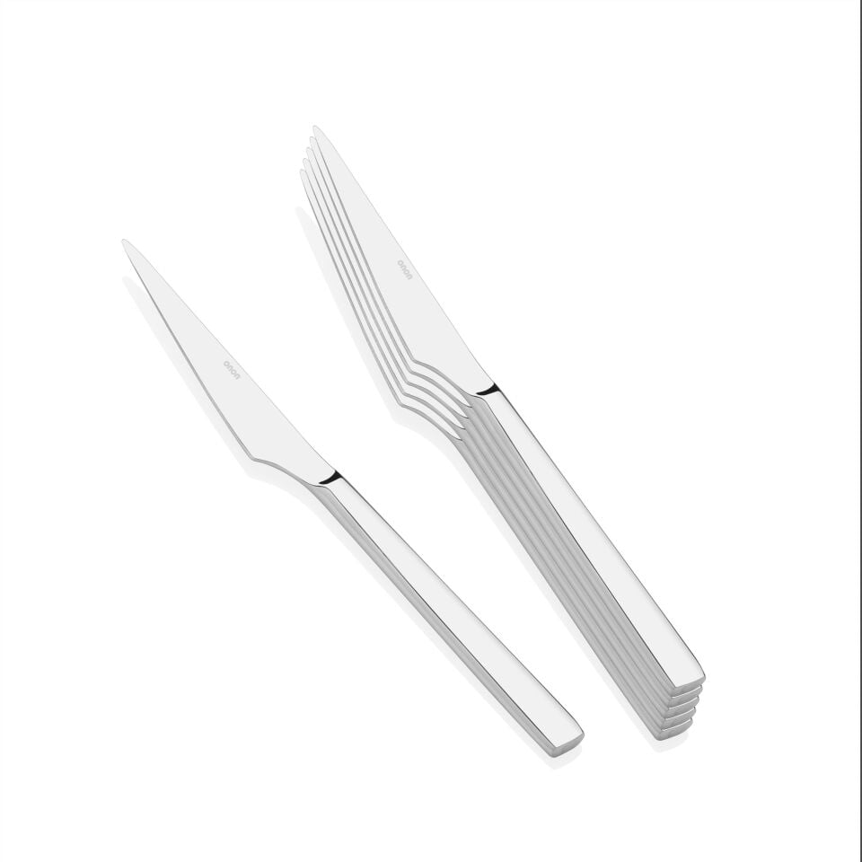 Aspendos Yemek Bıçak 6'lı 18/10