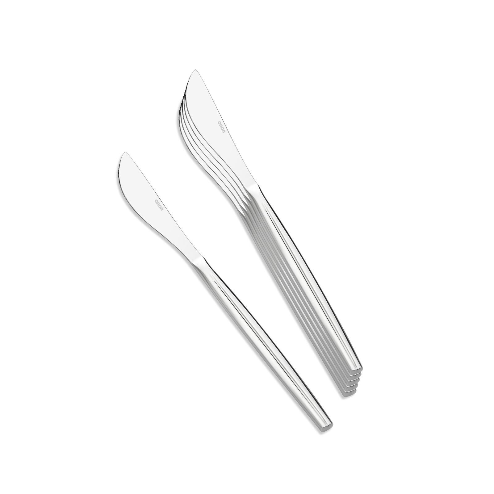 Krispy Pasta Bıçak 6 'lı 18/10