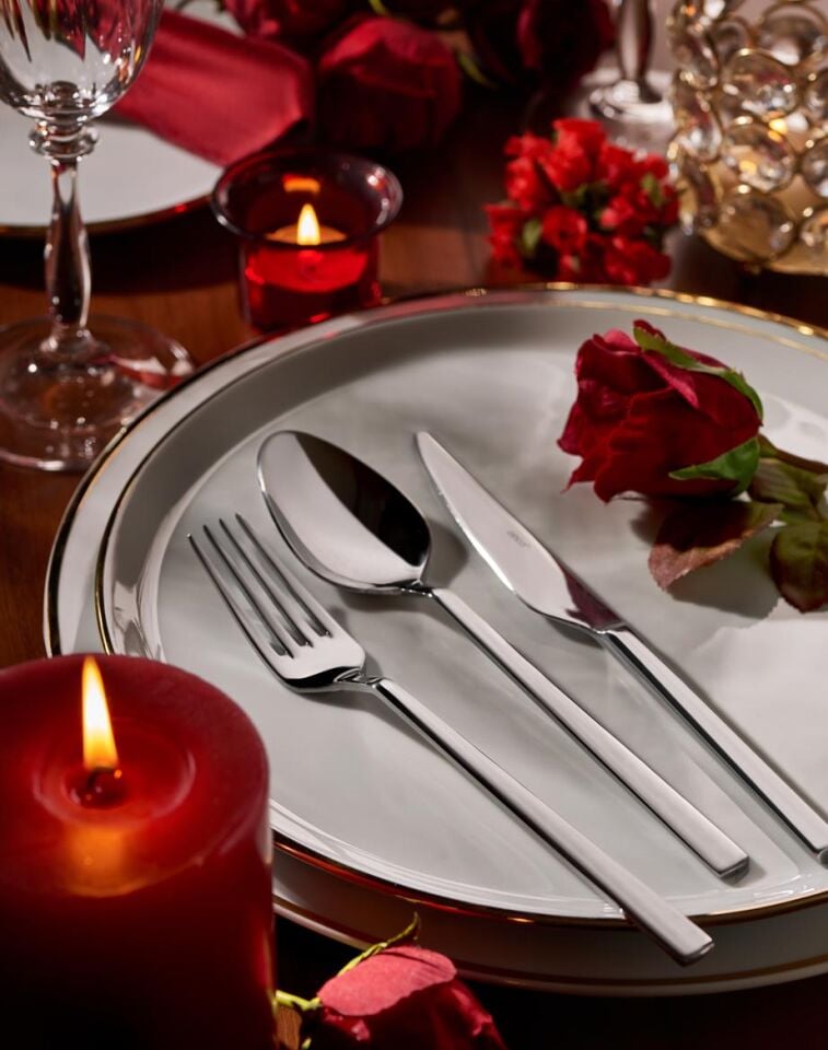 Deniz Model 3'lü Çatal Kaşık Bıçak Takımı