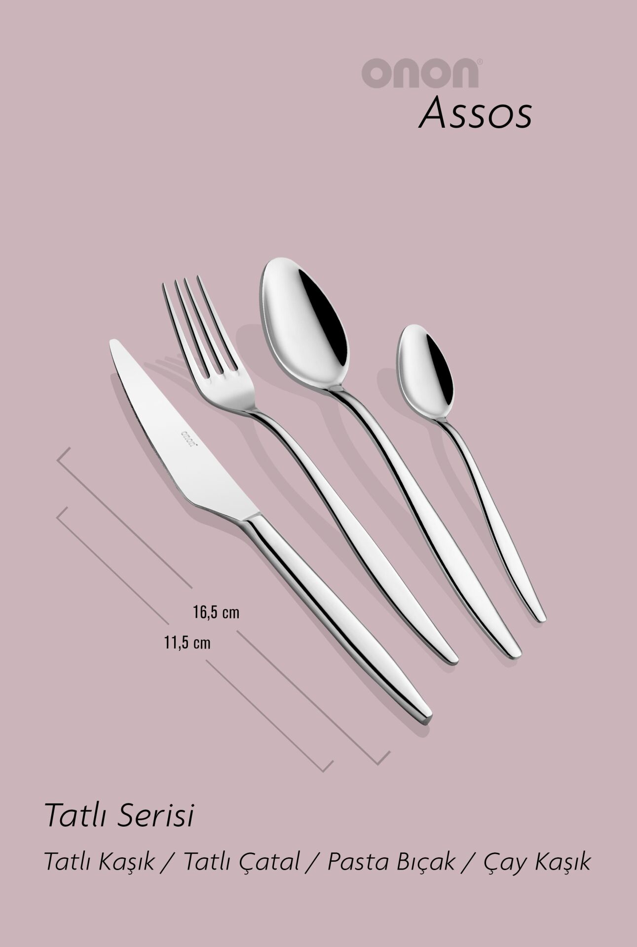 Assos 4 'lü Tatlı Takım 18/10