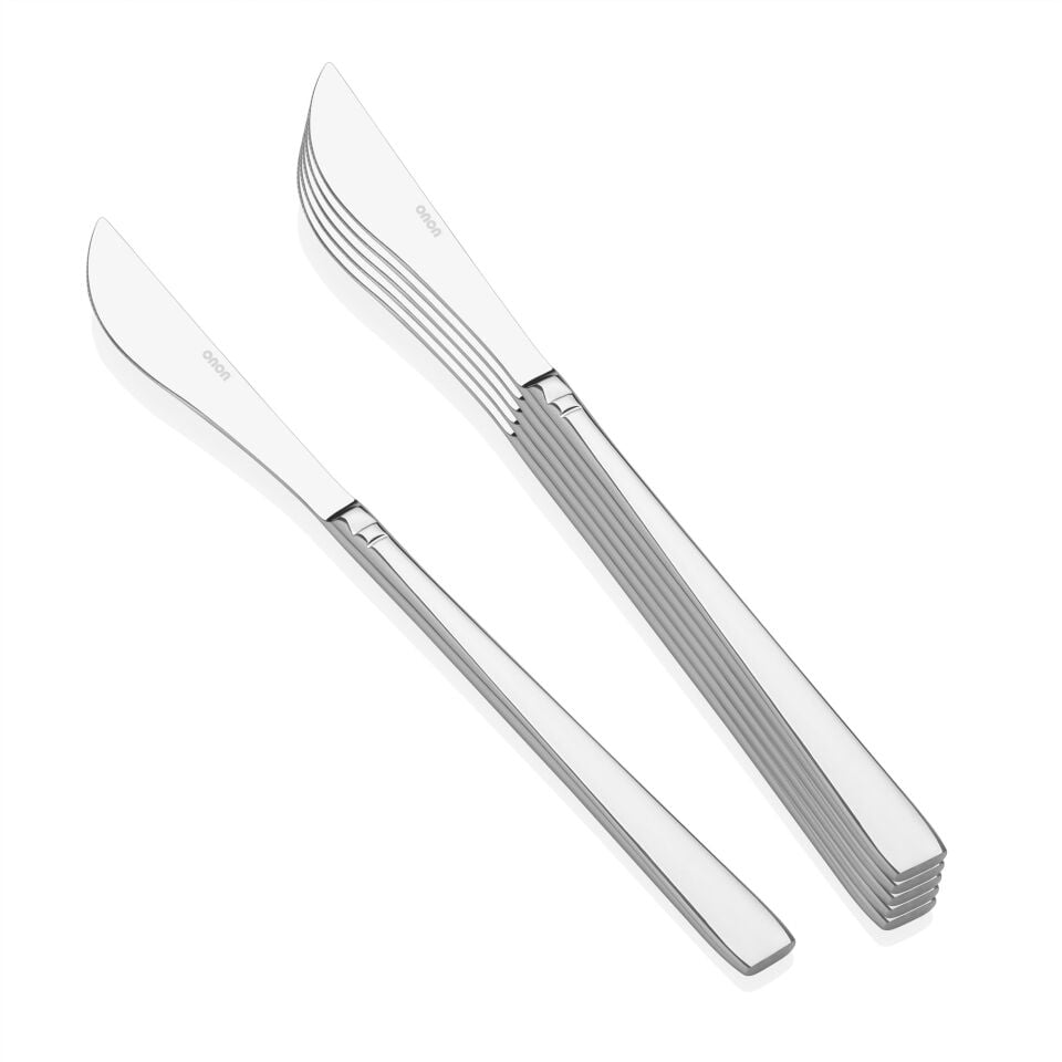 Bomonti Pasta Bıçak 6'lı 18/10