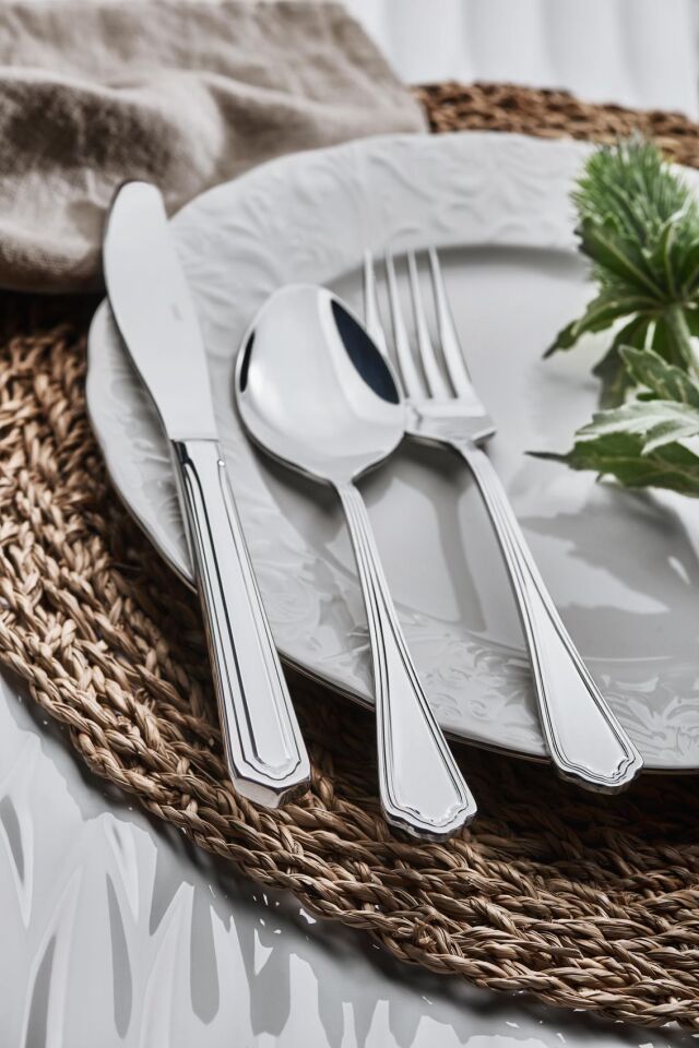 Topkapı Yemek Bıçak 6'lı 18/10