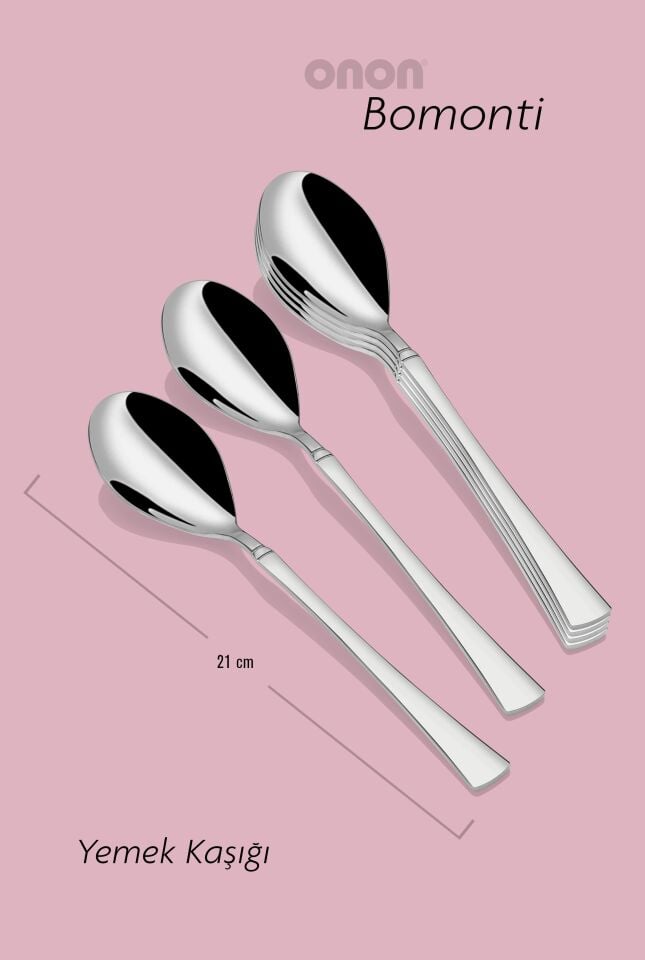 Bomonti Yemek Kaşık 6'lı 18/10