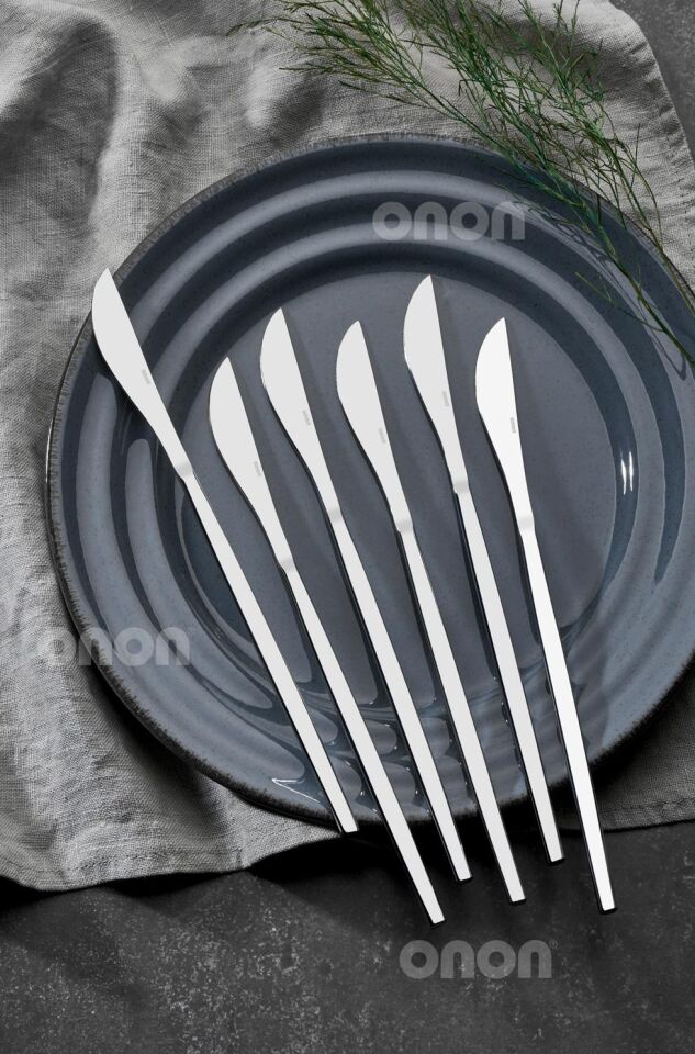 Mokka Yemek Bıçak 6'lı 18/10