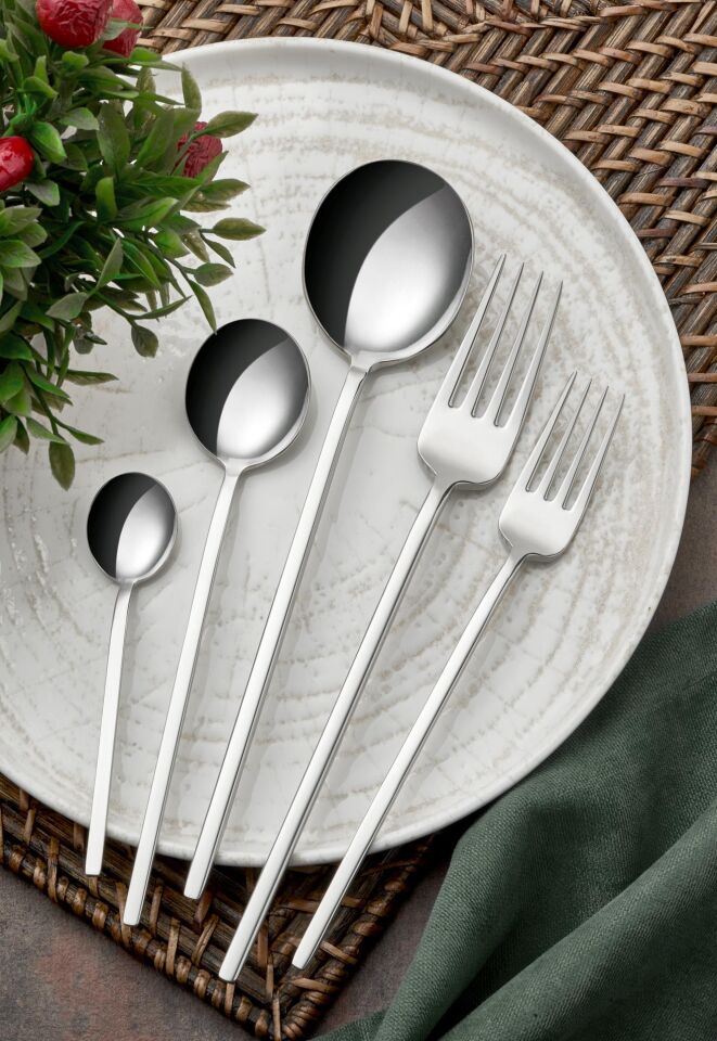 Patara Tatlı Kaşık 6'lı 18/10