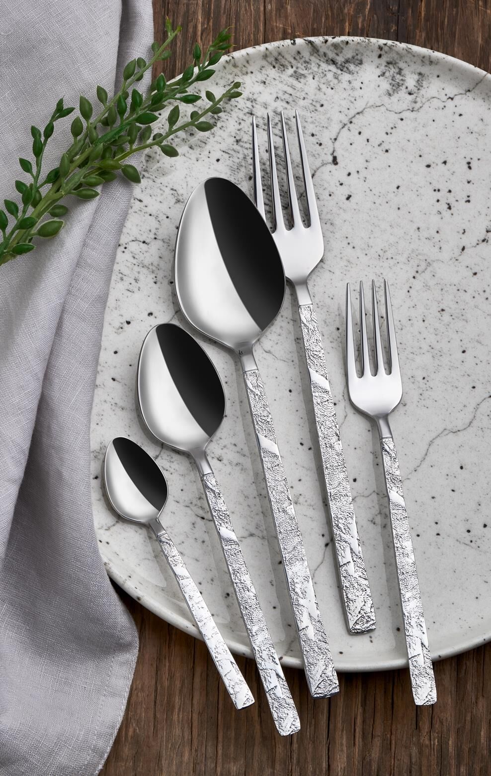 Azur 60 Parça Çatal Kaşık Seti 18/10