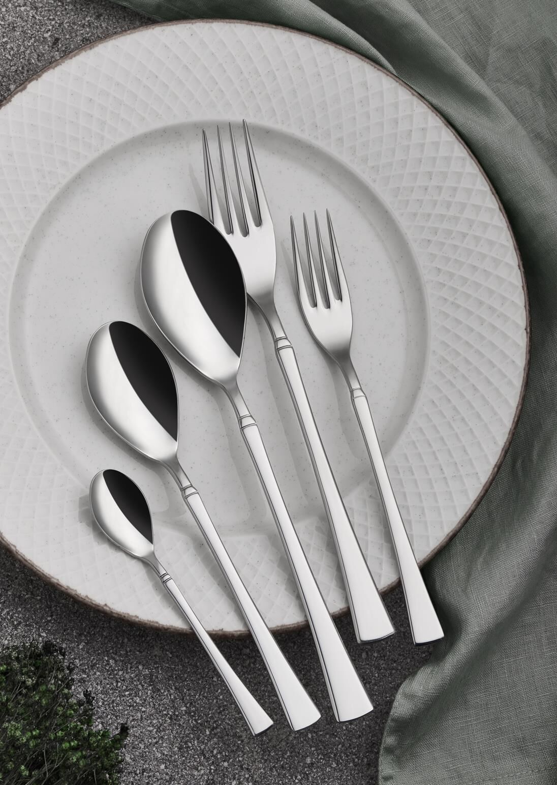 Bomonti 60 Parça Çatal Kaşık Seti 18/10