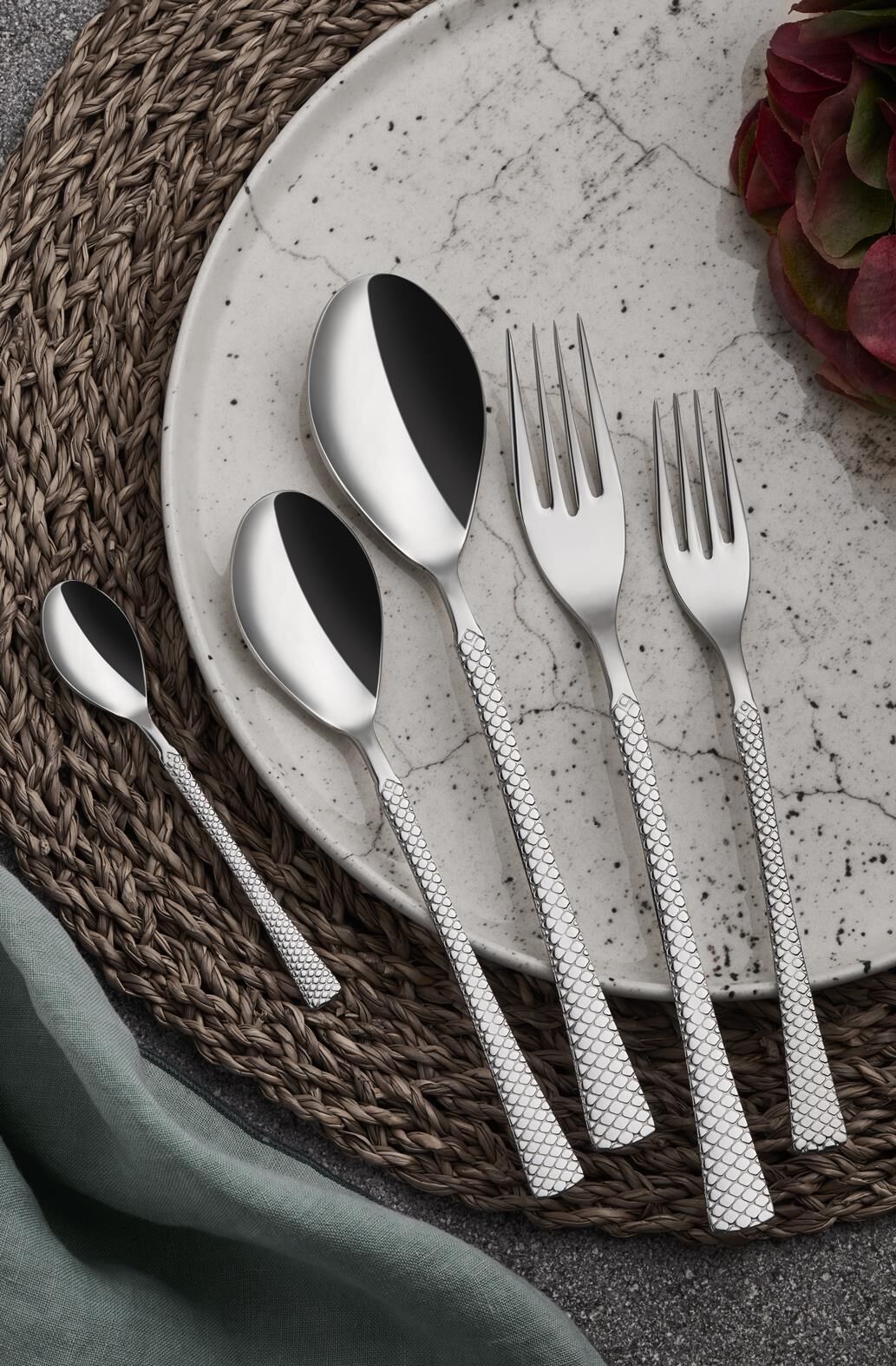 Eyfel 60 Parça Çatal Kaşık Seti 18/10