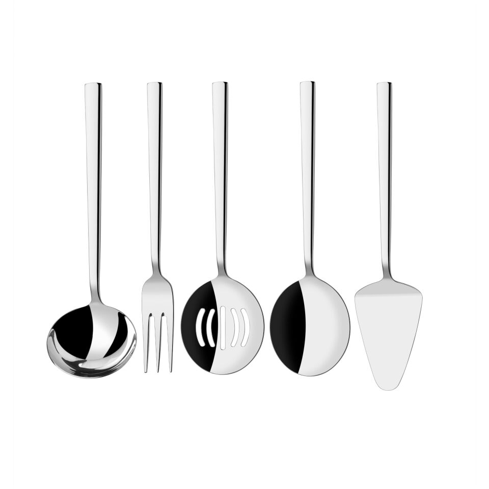 92 Parça Paslanmaz Çelik,Deniz model-12 Kişilik Çatal Kaşık Bıçak,Steak Çatal-Bıçak,Servis Seti