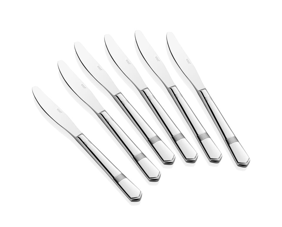Montecarlo Yemek Bıçak 6'lı 18/10