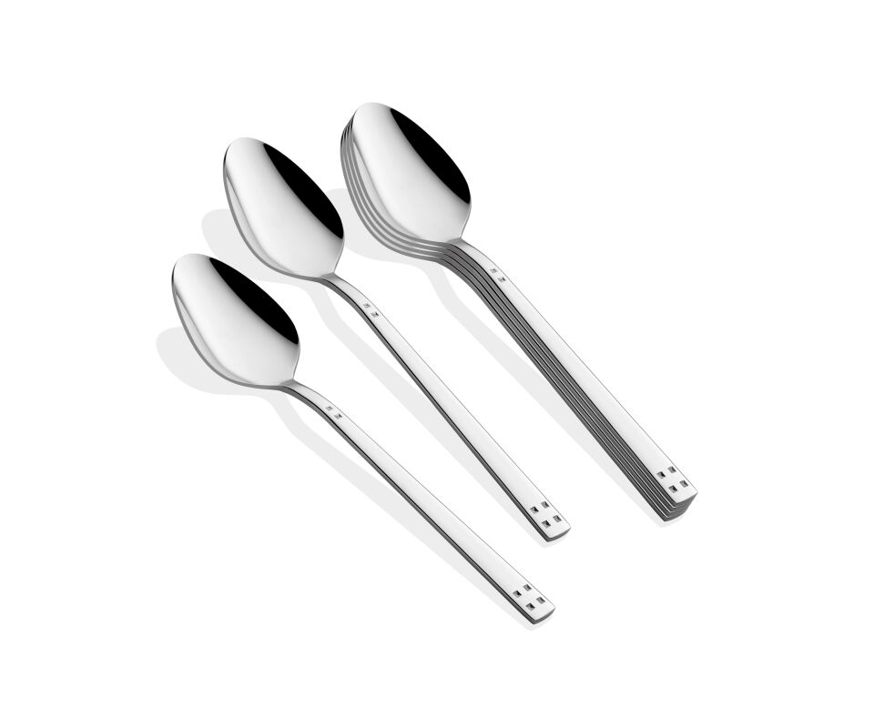 Pırlanta Tatlı Kaşık 6'lı 18/10