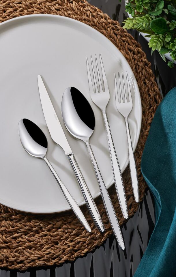 Safir Pasta Bıçak 6'lı 18/10