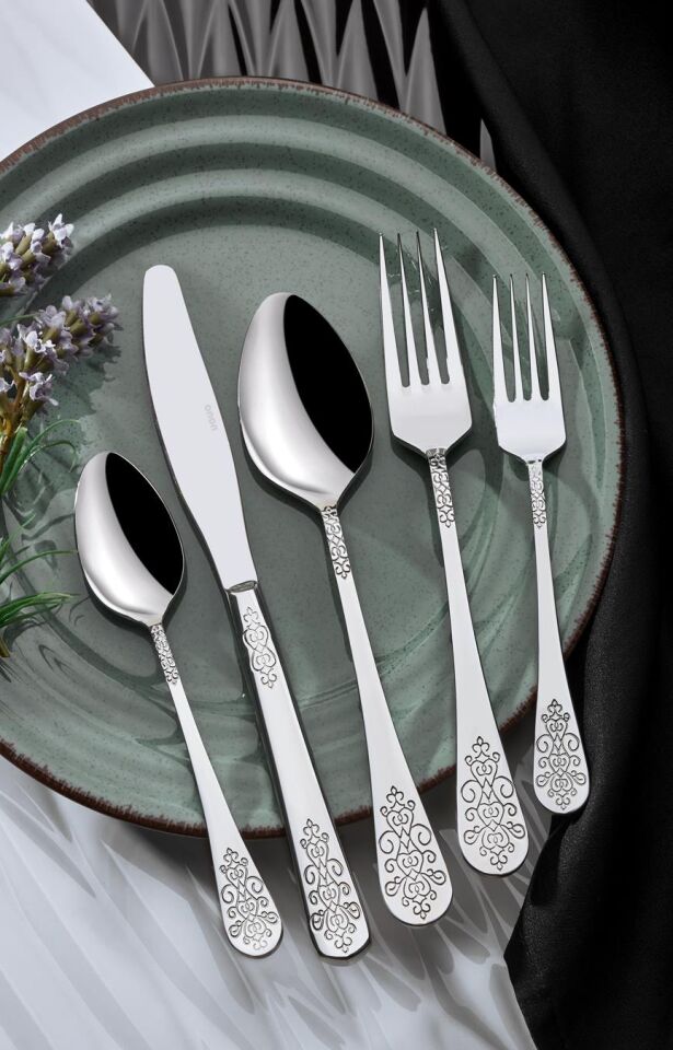 Zeugma 84 Parça Çatal Kaşık Bıçak Seti 18/10