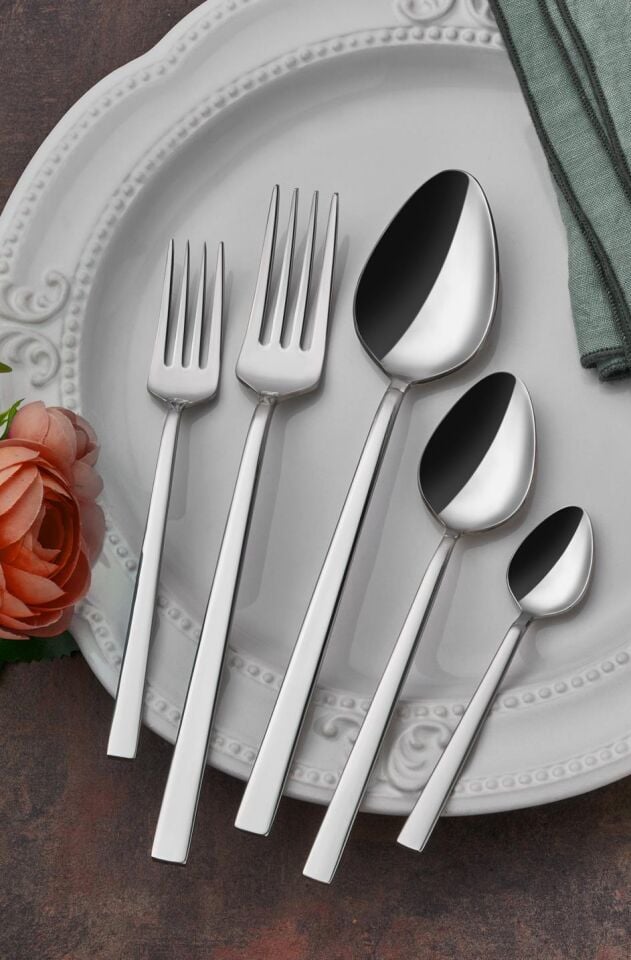 Deniz 20 Parça Çatal Kaşık Seti Paslanmaz Çelik