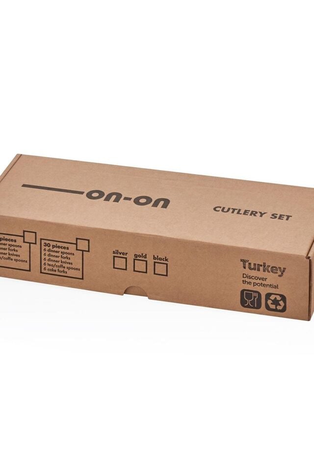 Deniz 20 Parça Çatal Kaşık Seti Paslanmaz Çelik