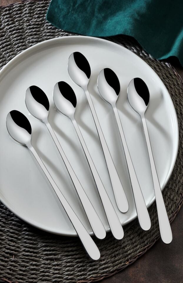 Kokteyl Kaşık 6'lı 18/10