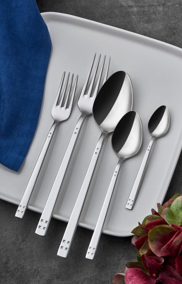 Pırlanta 60 Parça Çatal Kaşık Seti 18/10