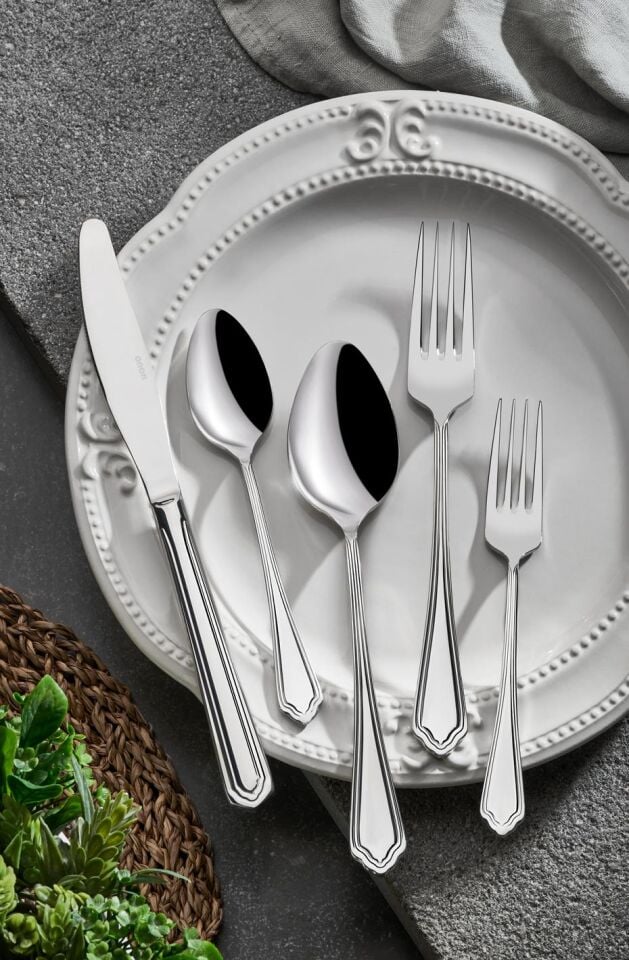 Topkapı 84 Parça Çatal Kaşık Bıçak Seti 18/10