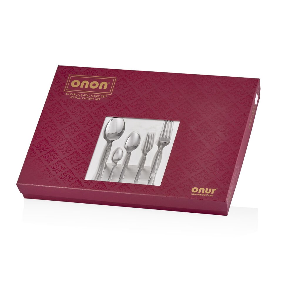 Montecarlo 60 Parça Çatal Kaşık Seti 18/10