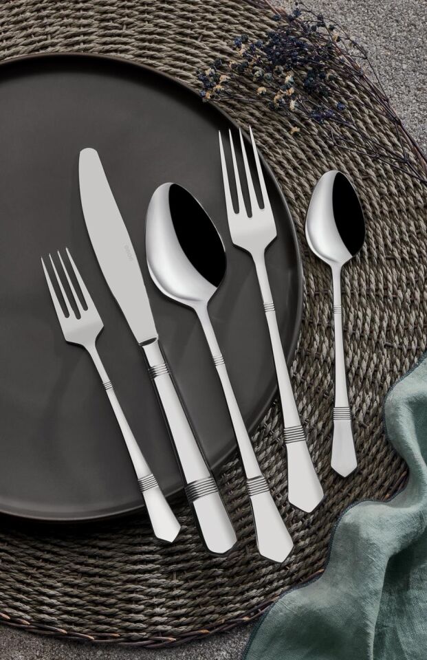 Montecarlo 60 Parça Çatal Kaşık Seti 18/10