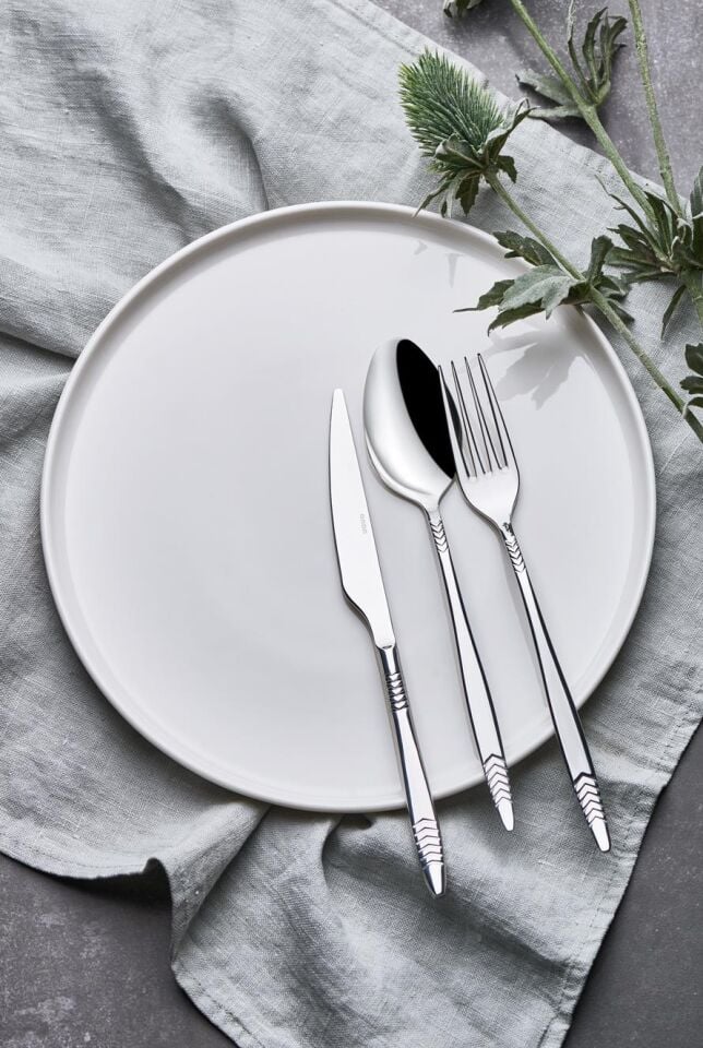 Hera 24 Parça Çatal Kaşık Bıçak Seti 18/10