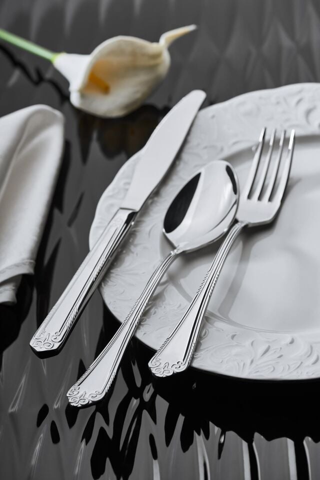 Çırağan 84 Parça Çatal Kaşık Bıçak Seti 18/10