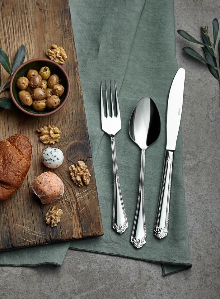 Çırağan 84 Parça Çatal Kaşık Bıçak Seti 18/10