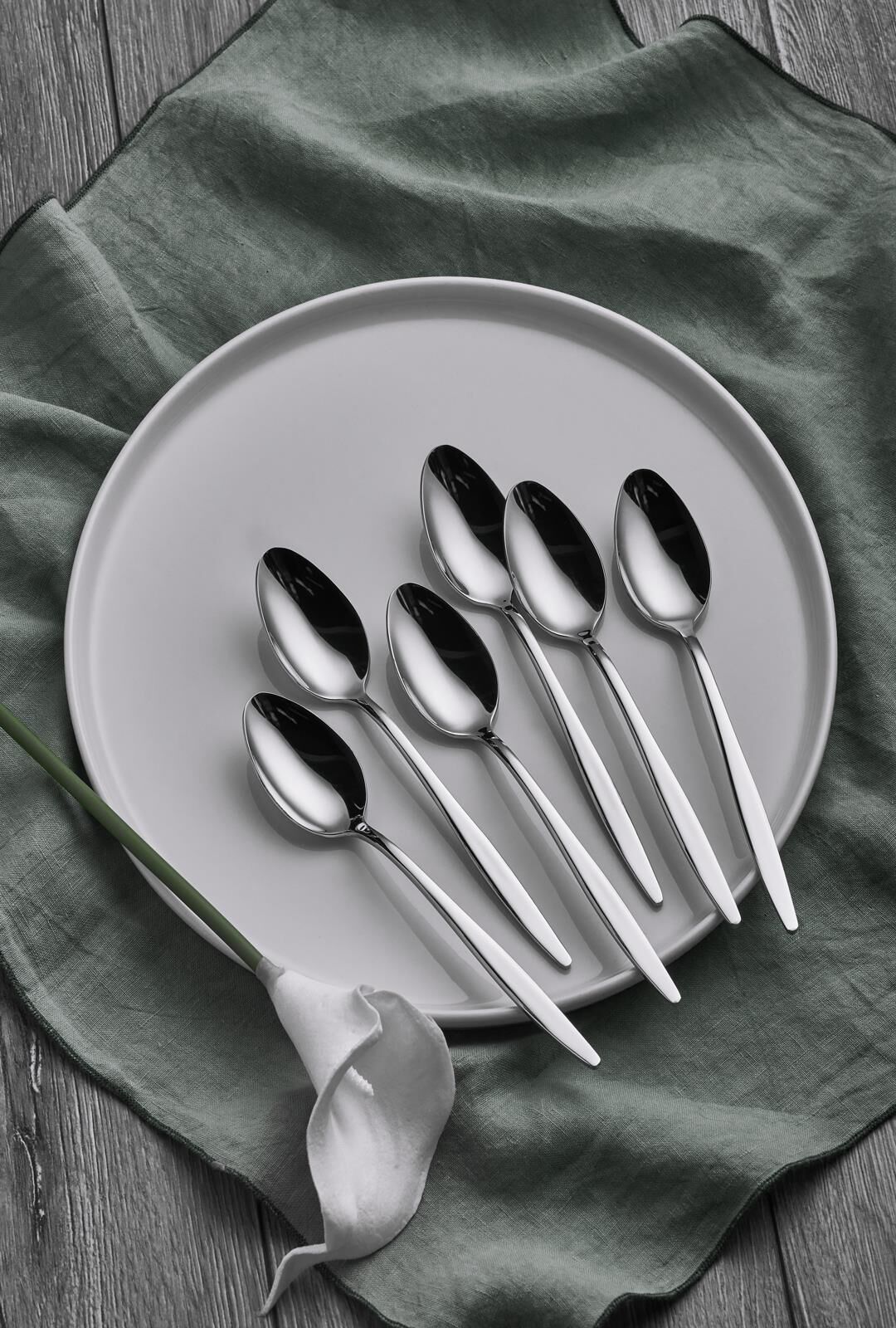 Assos Tatlı Kaşık 6'lı 18/10