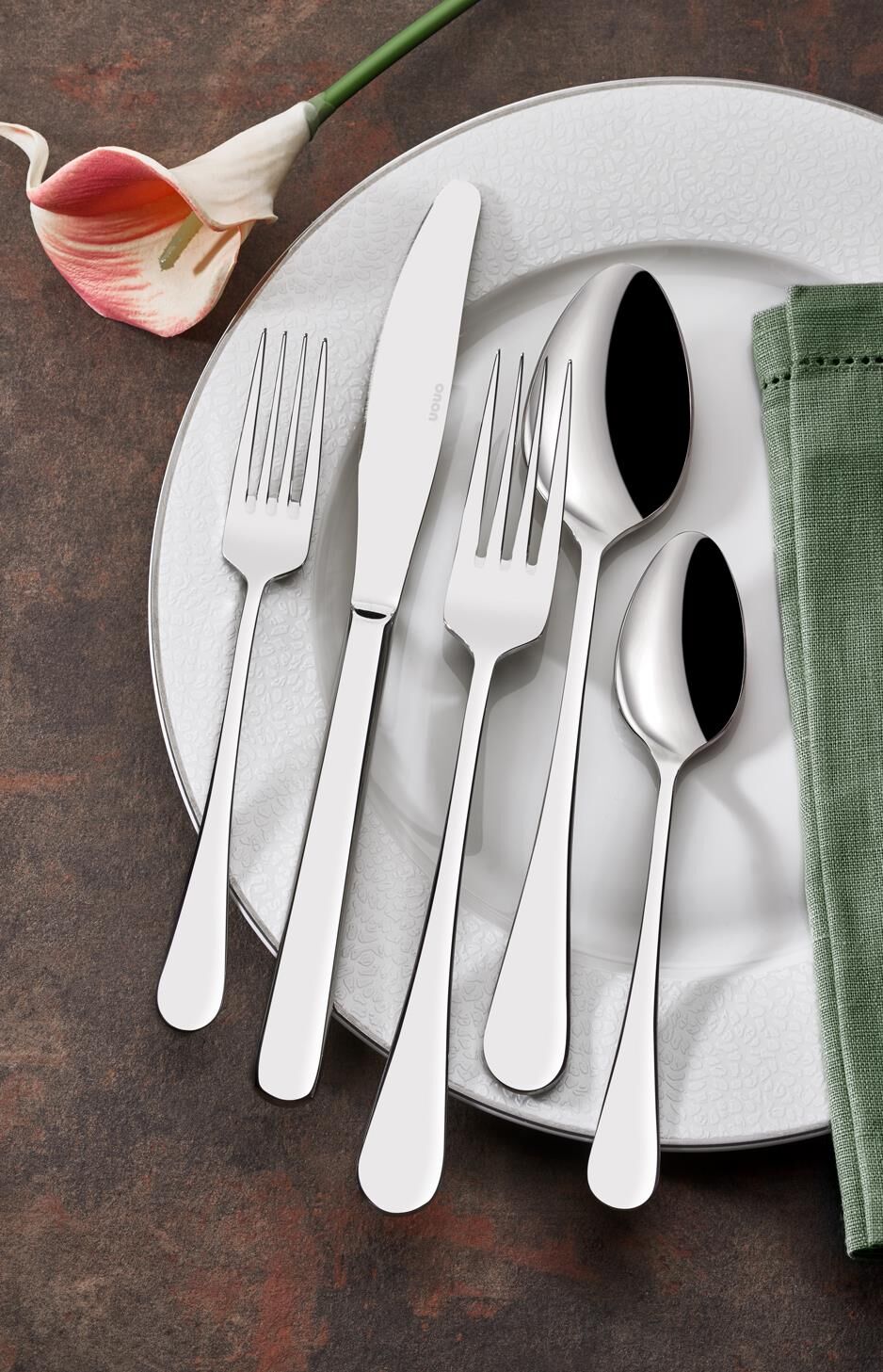 Glory 60 Parça Çatal Kaşık Bıçak Seti 18/10