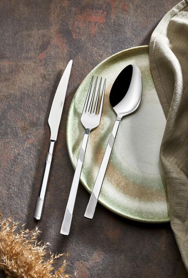 İnci 60 Parça Çatal Kaşık Seti 18/10