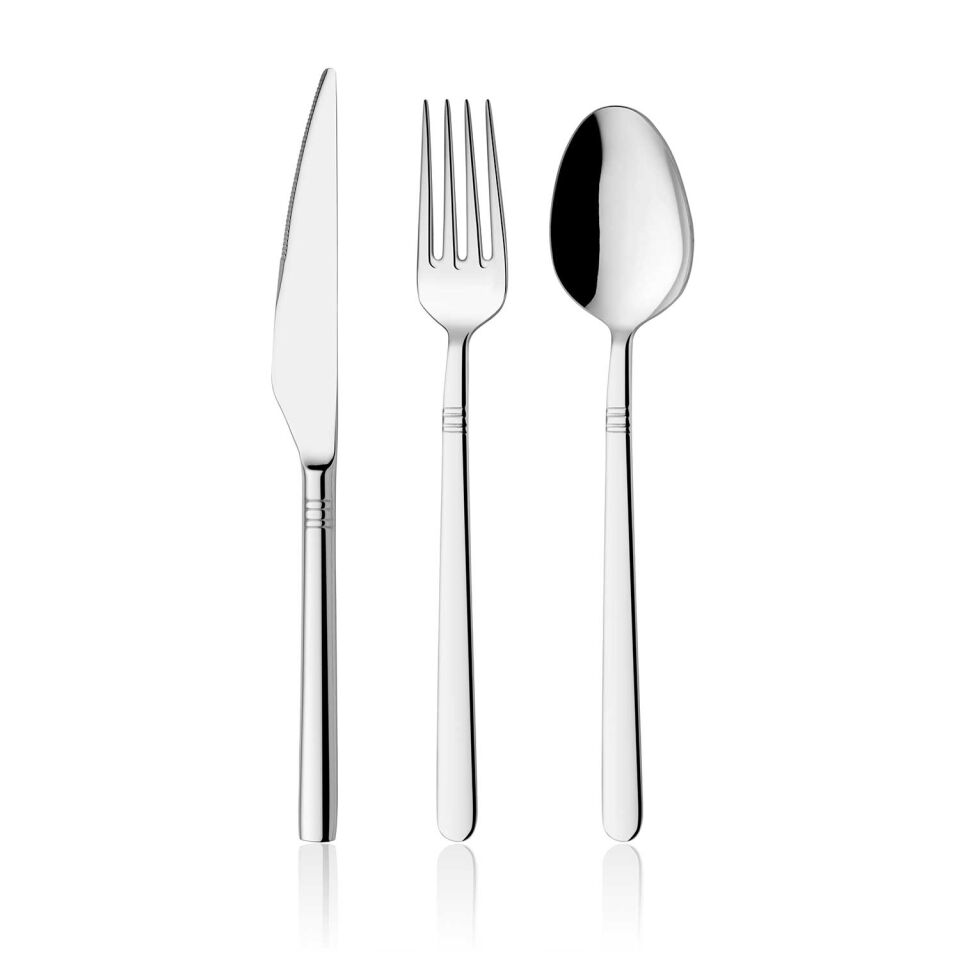 Paris 77 Parça Çatal Kaşık Bıçak Seti 18/10