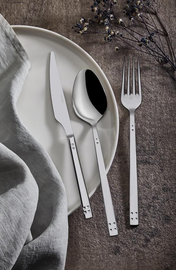 Pırlanta 24 Parça Çatal Kaşık Bıçak Seti 18/10