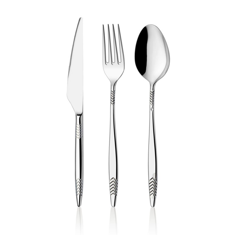 Hera 84 Parça Çatal Kaşık Bıçak Seti 18/10