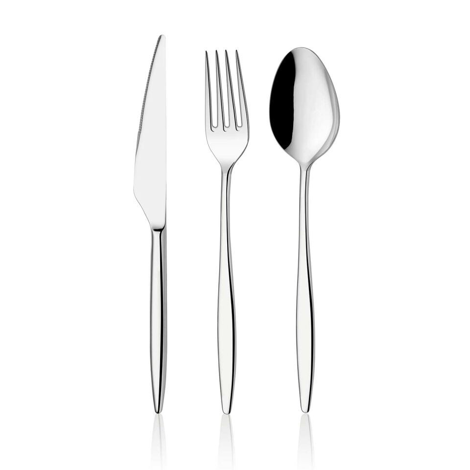 Assos 24 Parça Çatal Kaşık Bıçak Seti 18/10