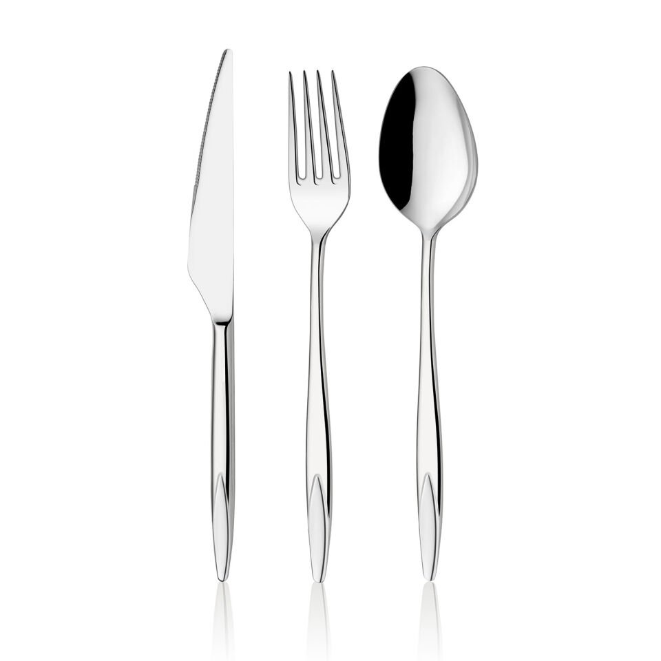 Viyana 72 Parça Çatal Kaşık Bıçak Seti 18/10