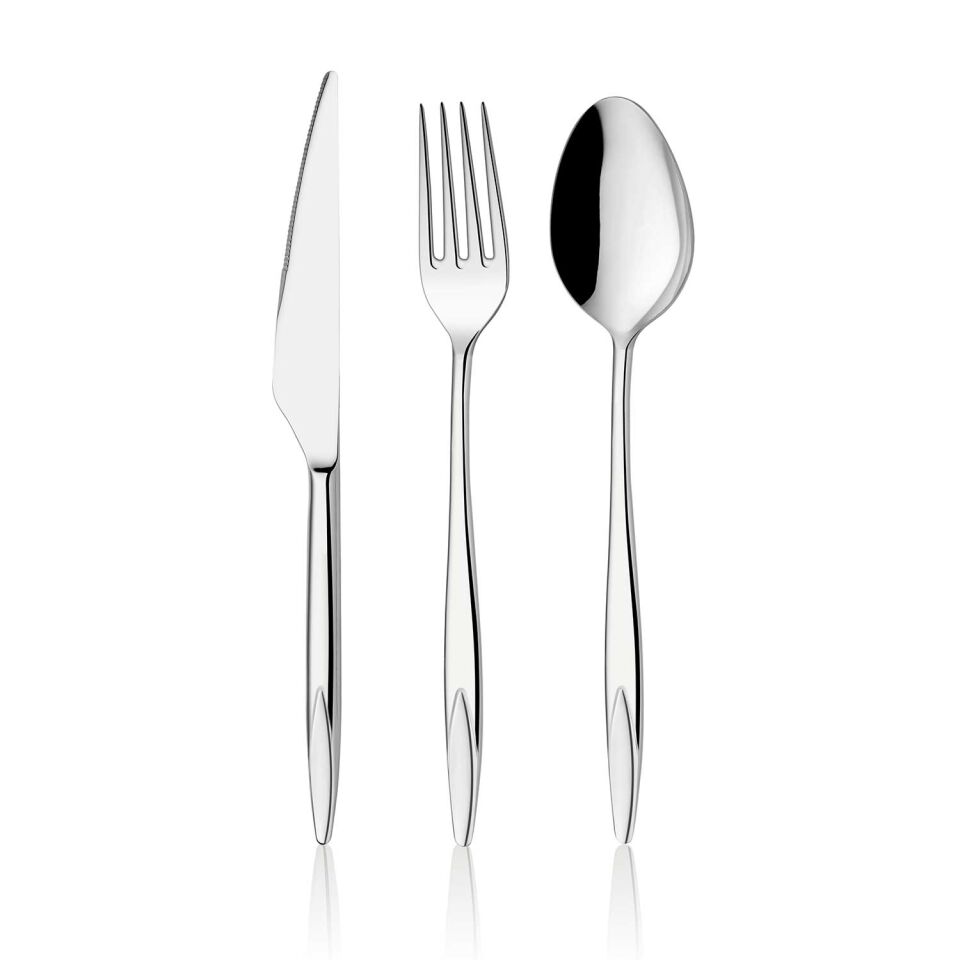 Viyana 84 Parça Çatal Kaşık Bıçak Seti 18/10