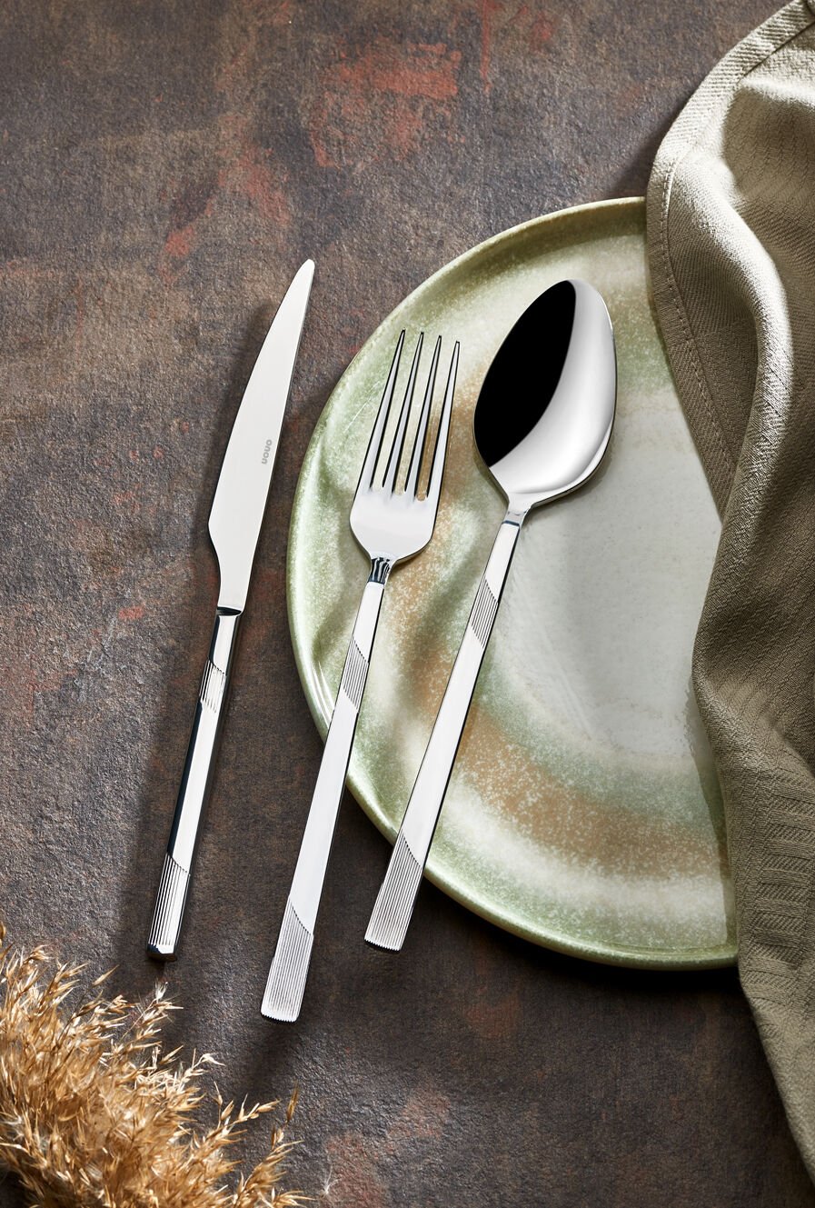 İnci 24 Parça Çatal Kaşık Bıçak Seti 18/10